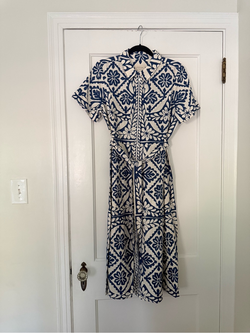 🌿Sezane Adele dress in Albi print - size 40 or US 6 - NWT - Picture 2 of 15